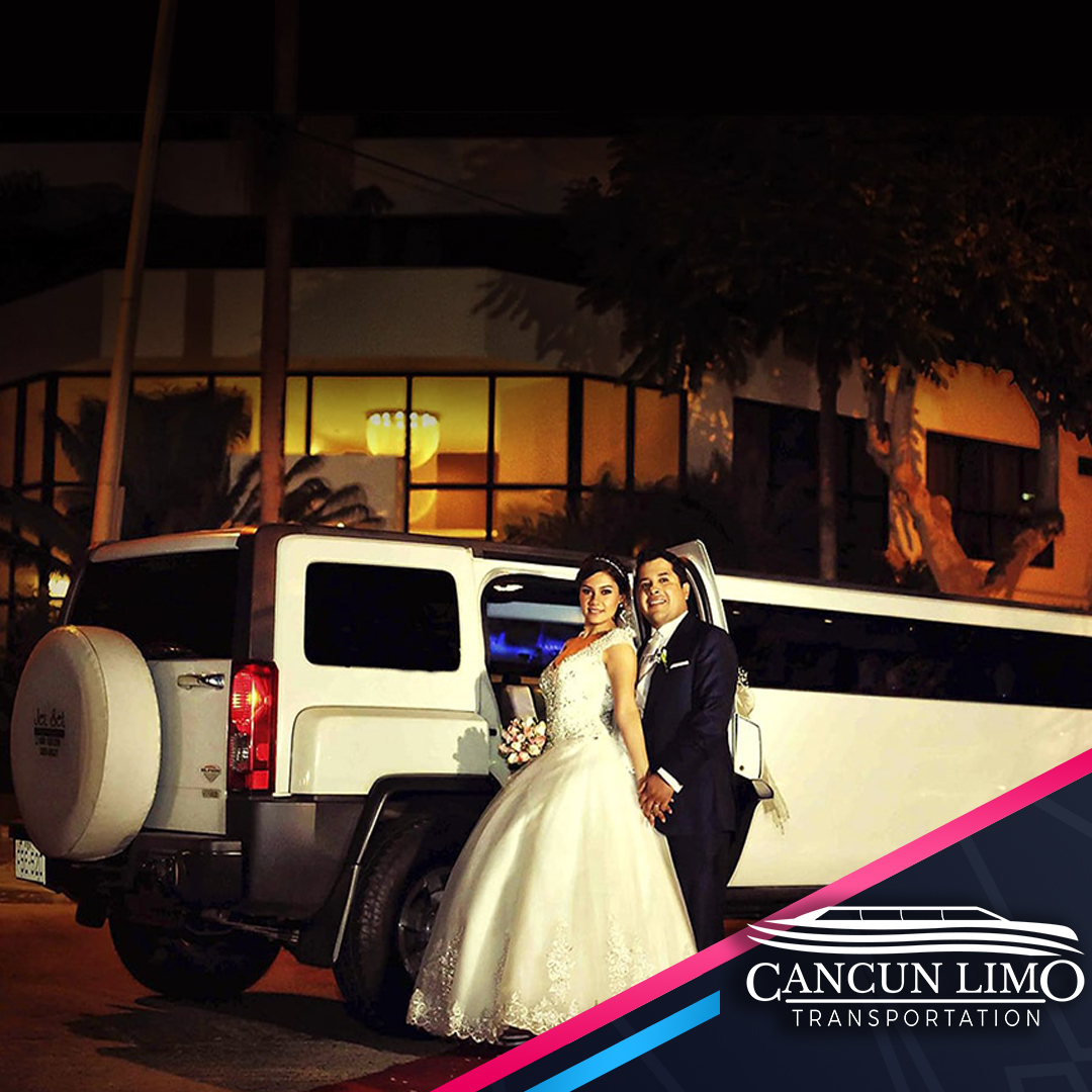 Închirieri de limuzine de nuntă Cancun și Riviera Maya